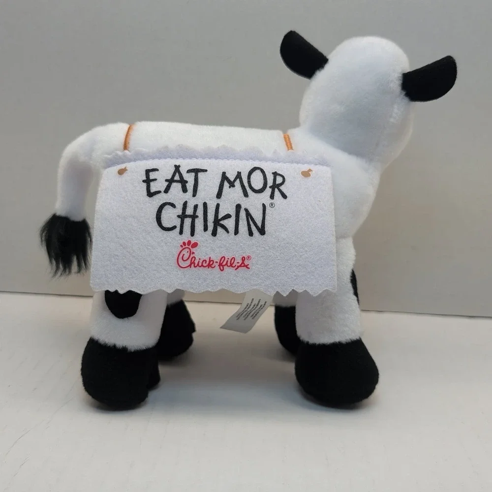 Chick-fil-A Eat Mor Chikin Plush Cow Set Mascot Advertising 2009 2025 2pc
